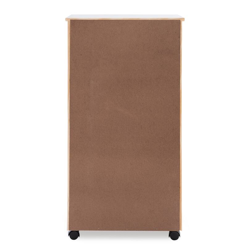 Bridgton Tall Storage Roll Cart