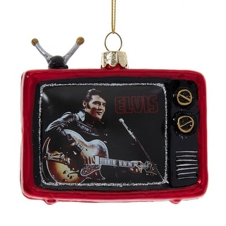 Elvis Presley Glass T.V. Ornament - Bed Bath & Beyond - 36494231
