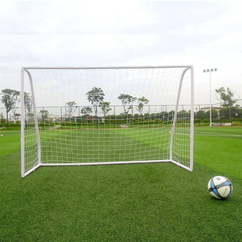 8' x 5' x 2.7' Portable Soccer Goal, Lightweight Professional Football Practice Training Aid Post Net