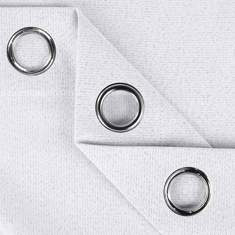 Superior Nyan 100% Blackout Grommet Curtains, Set of 2 Panels