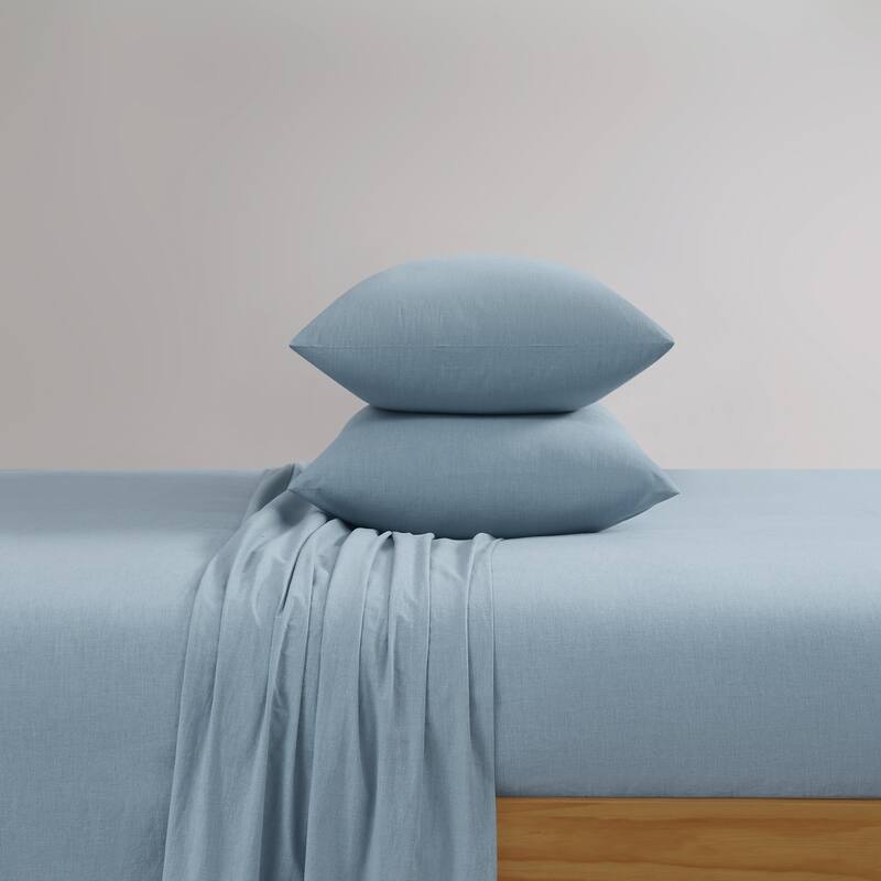 Frye Dusted Denim CVC Sheet Set