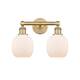 Option Brushed Brass / Matte White
