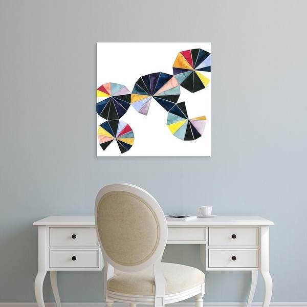 Easy Art Prints Grace Popp's 'Pinwheel Bright I' Premium Canvas Art