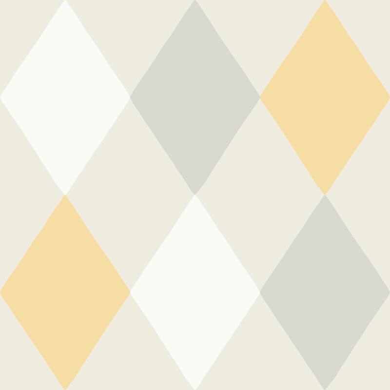 A-Street Prints Kalas Pastel Diamond Wallpaper