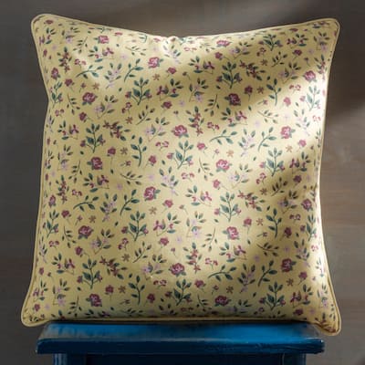 Rawle Shabby Chic Floral 20-inch Throw Pillow