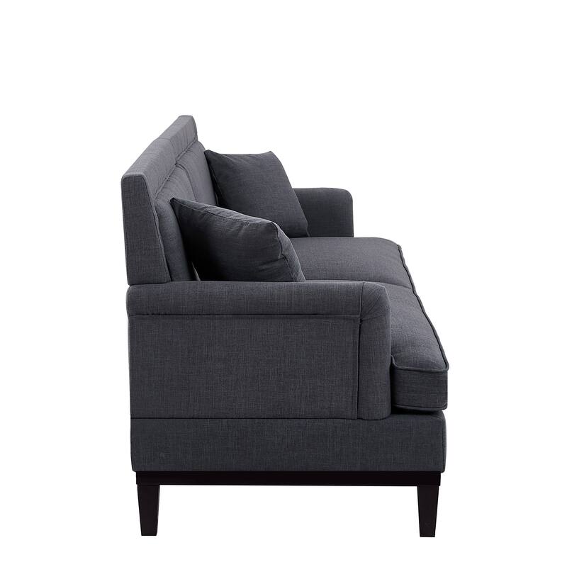 Living Room Sofas Couches with Sinuous Springs Loveseat Polyester