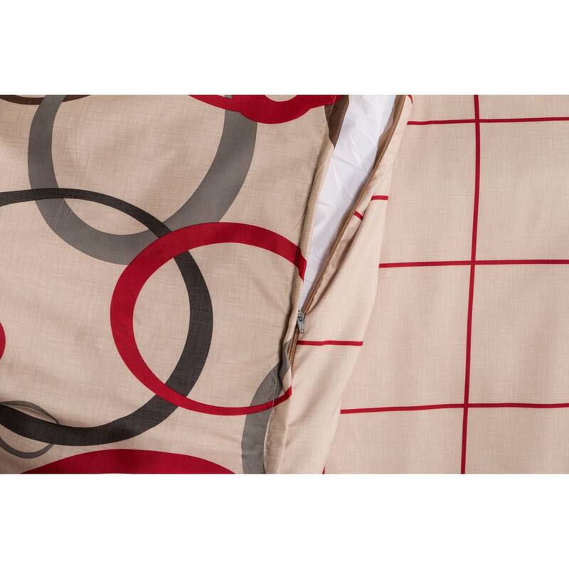 Circlet Reversible Print Duvet Set
