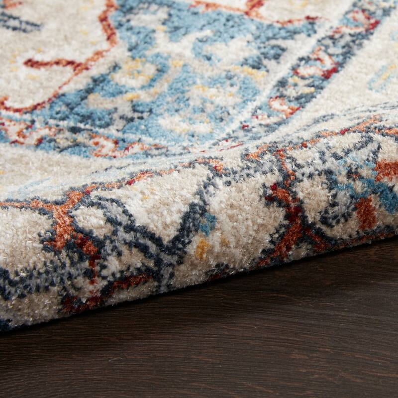 Nourison Geneva Traditional Persian Medallion Area Rug