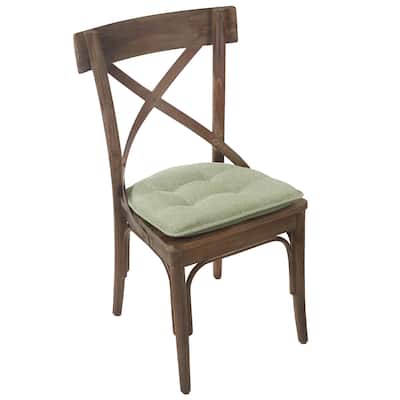 Klear Vu Saturn Tufted Dining Chair Cushion Set (Set of 2)