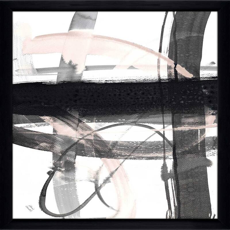 "Urban Vibe With Blush II (Square)" Print on Acrylic