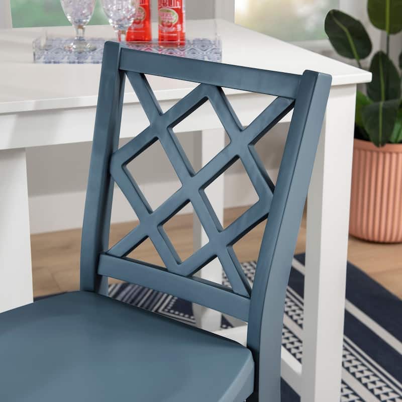 Catron Counter Height Solid Wood Dining Bar Stool