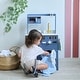 preview thumbnail 6 of 40, Teamson Kids Little Chef Lake Tahoe Wooden Play Kitchen - Washer & Mini Garden