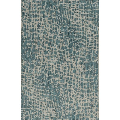 Porch & Den Valiant Teal Safari Area Rug