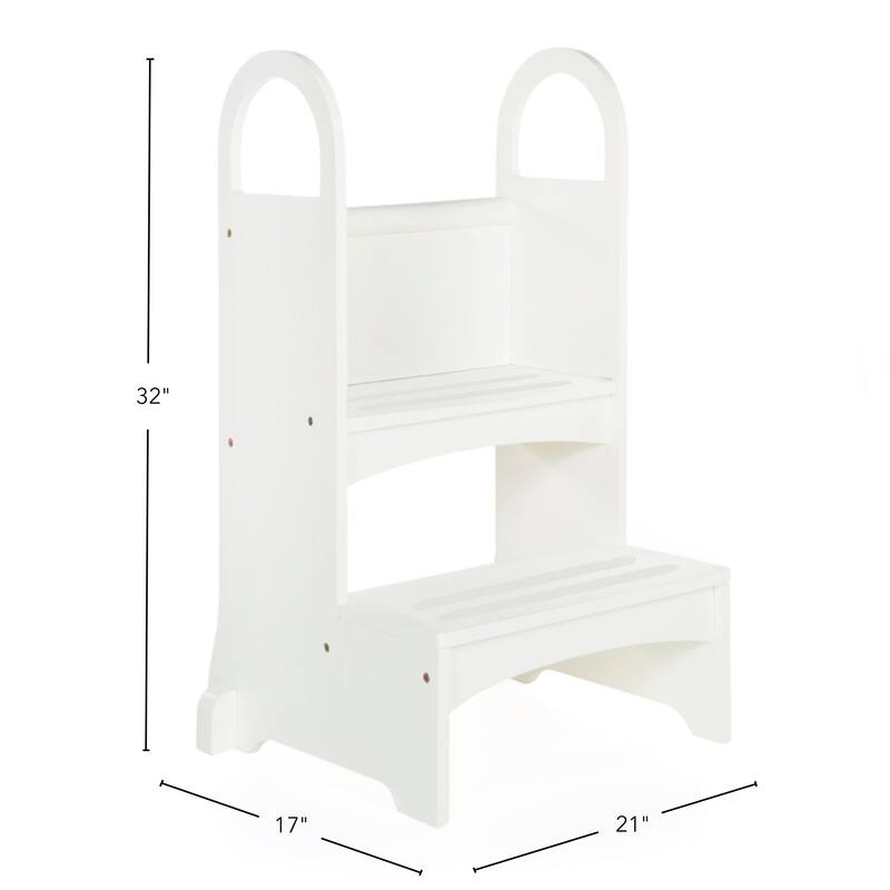 Guidecraft High Rise Step Up White