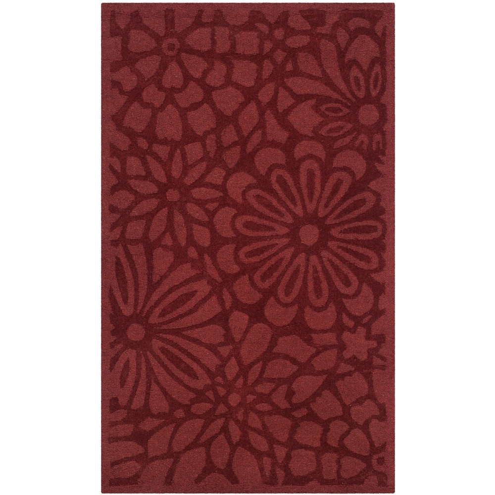 Martha Stewart by SAFAVIEH Handmade Full Bloom Wool Rug