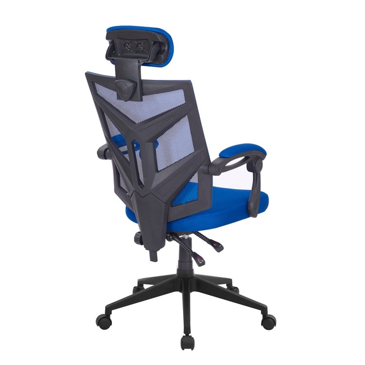 Adjustable Office Chair with Headrest Ergonomic Desk Chair High Back Mesh Office Chairs with Lumbar Support with Wheels