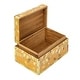 preview thumbnail 9 of 7, Mother of Pearl and Reclaimed Wood Box with Floral Design - 6.0"L x 4.0"W x 3.0"H