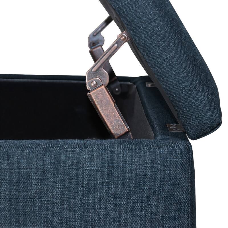 Maypex 29" Fabric Upholstered Tufted Storage Bench