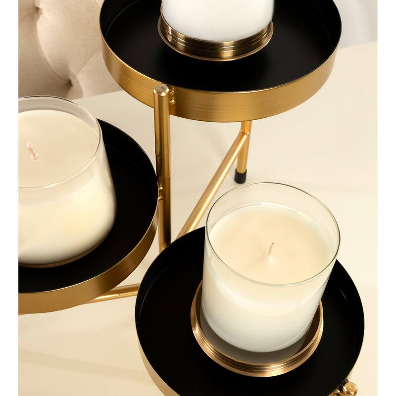 Kate and Laurel Finn Tiered Tabletop Planter - 7.25x7.25x10