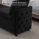 preview thumbnail 46 of 48, Storage Bench for Bedroom, 60" End of Bed Bench for King Size Bed Modern Upholstered Long Bench with Tufted Arm