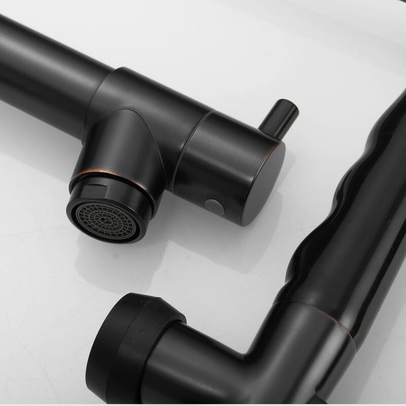 Pull Down Single Handle Kitchen Sink Faucet