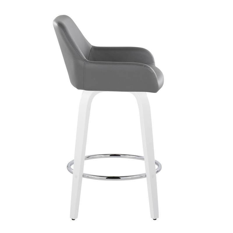 Daniella 26" Fixed-Height Counter Stool - Set of 2