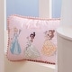 preview thumbnail 3 of 2, Lambs & Ivy Disney Princesses Pink Decorative Baby/Nursery Throw Pillow
