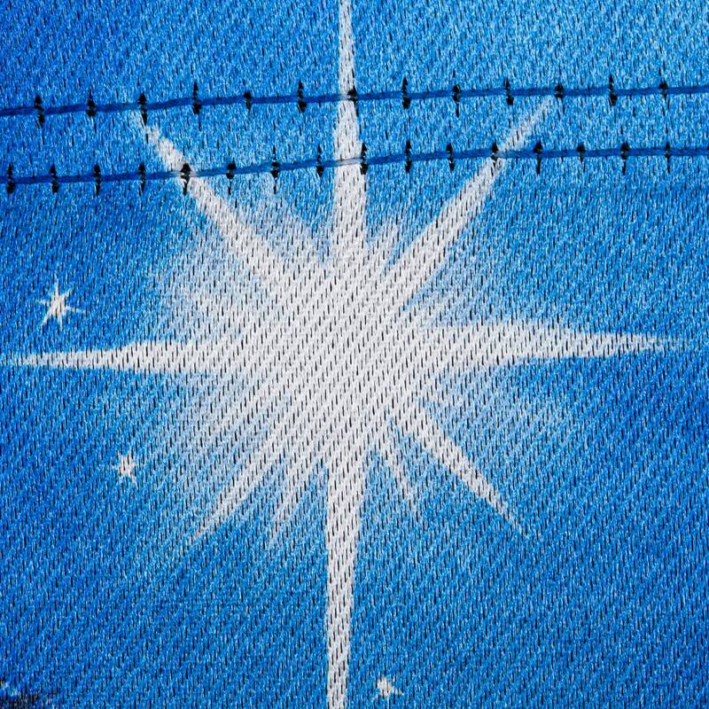 Holy Night Nativity Garden Lustre Flag - Multi - Color