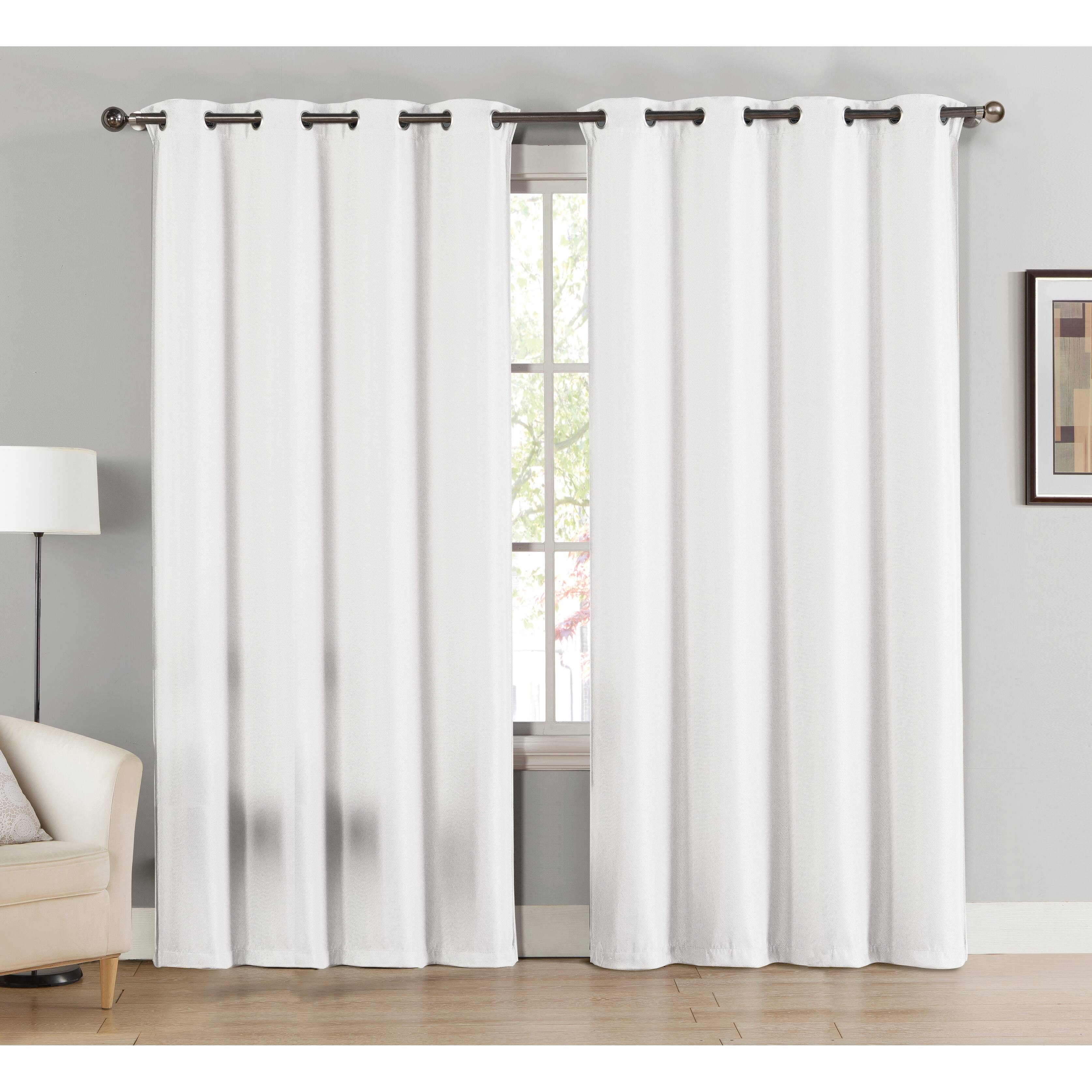 Cathy Textured Room Darkening Window Curtain Panels Single Cathy Textured Room Darkening Window Curtain Panels Single