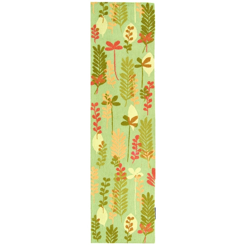 SAFAVIEH Handmade Berkeley Nando Botanical Wool Rug