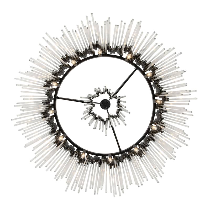 Varaluz Matrix Chandelier - 40"D x 40"W x 42"H