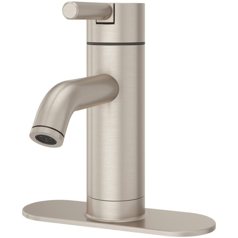 Pfister LG42-NP0 Contempra 1.2 GPM Single Hole Bathroom Faucet with - Brushed Gold