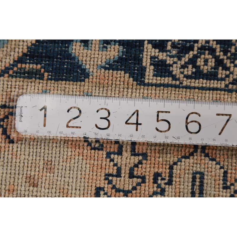 Vegetable Dye Ziegler Oriental Runner Rug Handmade Wool Carpet - 3'2"x 13'3"