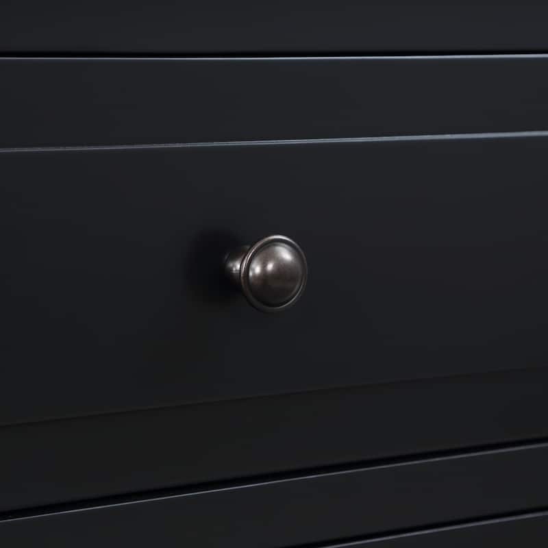 Modern Nightstand with 3 Drawers