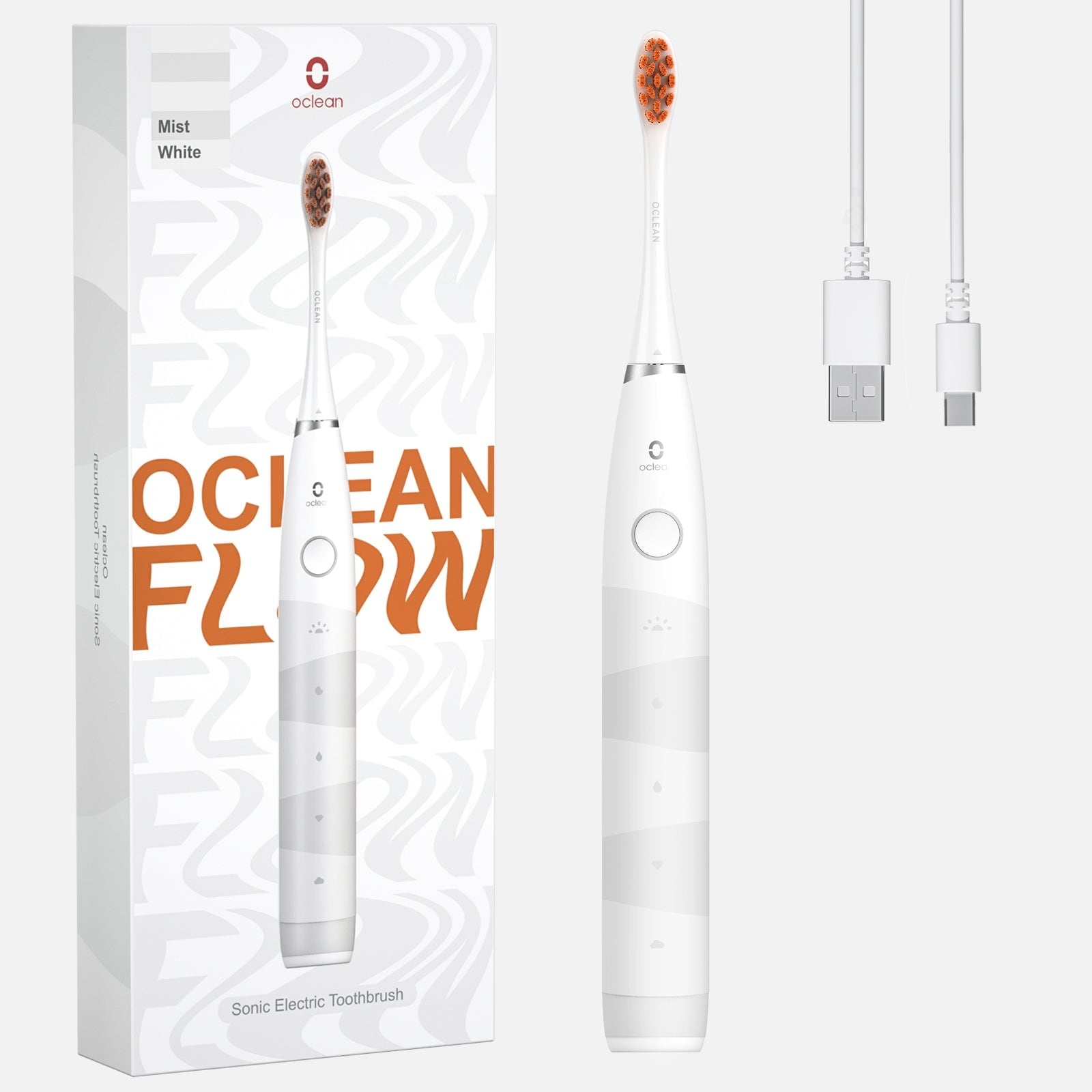 Oclean Flow Sonic Electric Toothbrush White