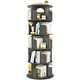 preview thumbnail 12 of 102, 4/5/6 Tiers Round Rotating Bookcase, Revolving Floor Standing Bookshelf Corner Organizer Display