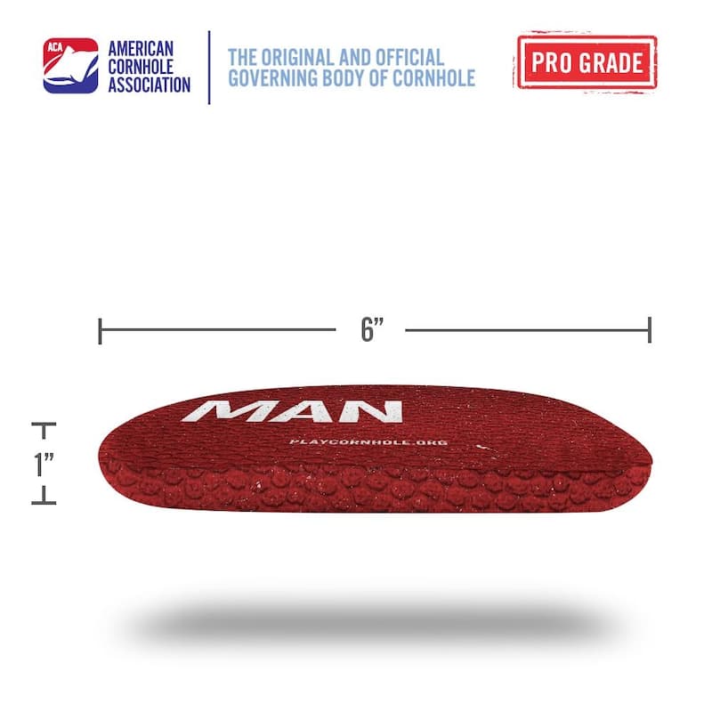 Norman Red Dual Sided Cornhole Bags