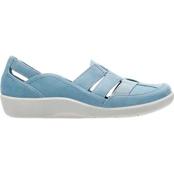 clarks sillian stork blue grey