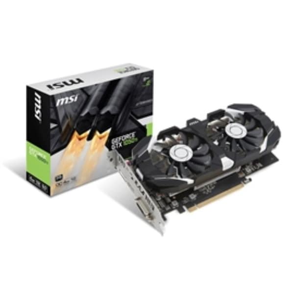 MSI Video Card GTX 1050 TI 4GT OC G1050T4TC 4GB GDDR5 128Bit PCI Express HDMI/DL-DVI-D/ DisplayPort Retail - Black. Opens flyout.