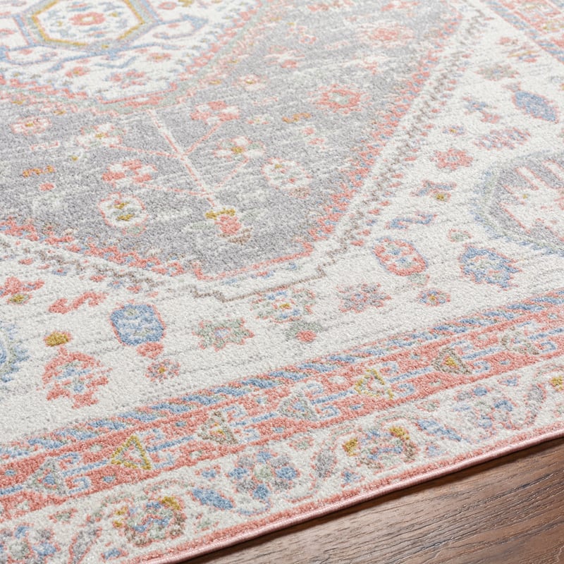 Livabliss Lavadora Vintage Persian Machine Washable Area Rug
