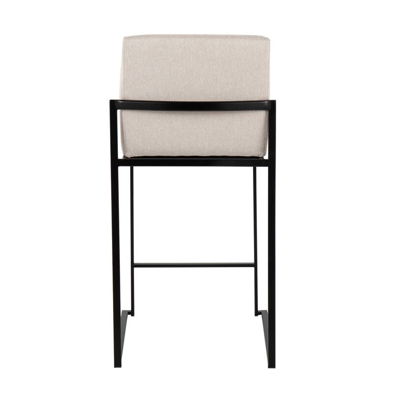 Silver Orchid Forrest High Back Counter Stool - Set of 2