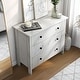 preview thumbnail 7 of 18, DH BASIC Transitional 34-inch Wide 3-Drawer Neutral Youth Dresser by Denhour