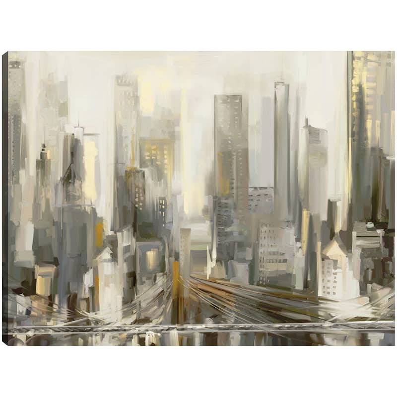 City Lights By Studio Arts Canvas Art Print