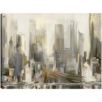 City Lights By Studio Arts Canvas Art Print