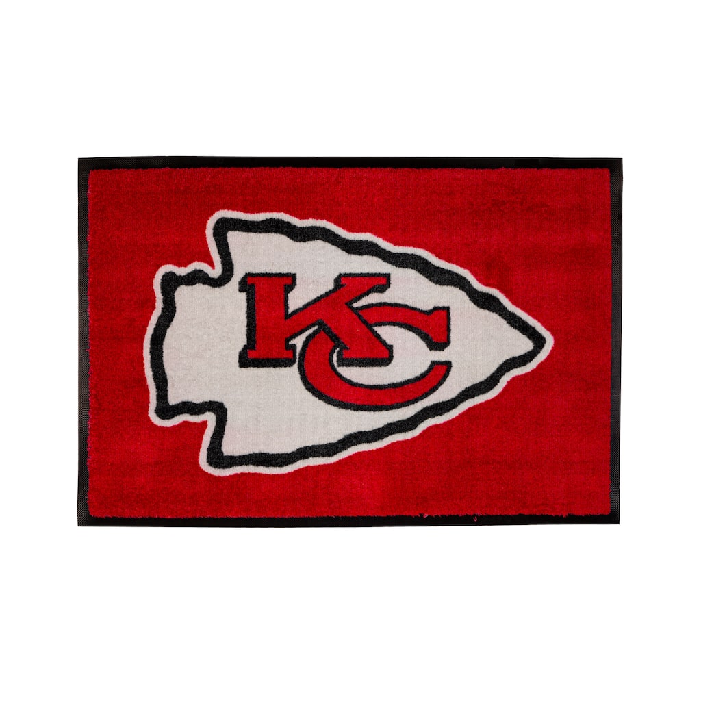 Nylon Indoor/Outdoor Entryway Door Mat, Kansas City Chiefs