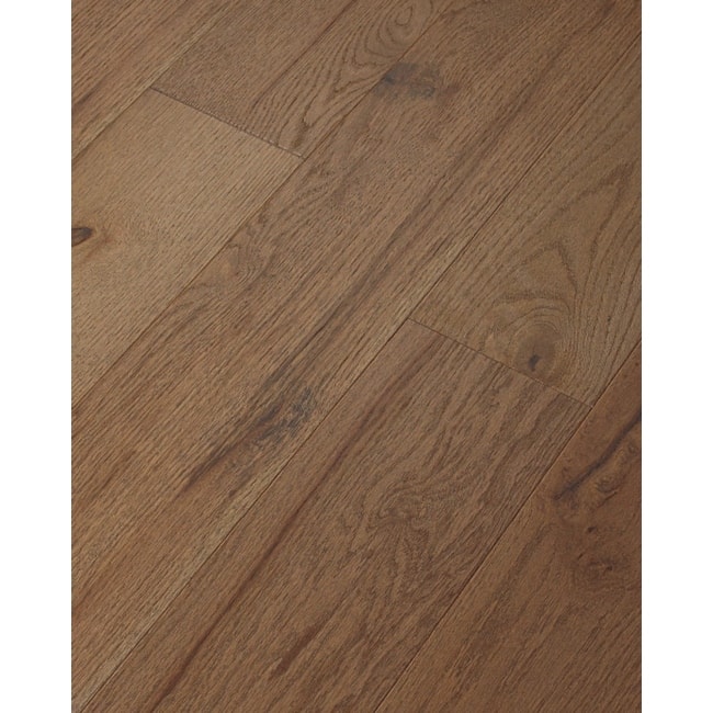 Shaw Exploration West 6-3/8" Wide Wire Brushed Engineered Oak Hardwood - Canyon