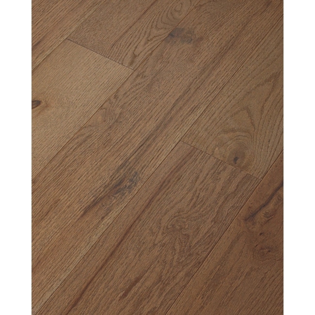 Shaw Exploration West 6-3/8" Wide Wire Brushed Engineered Oak Hardwood