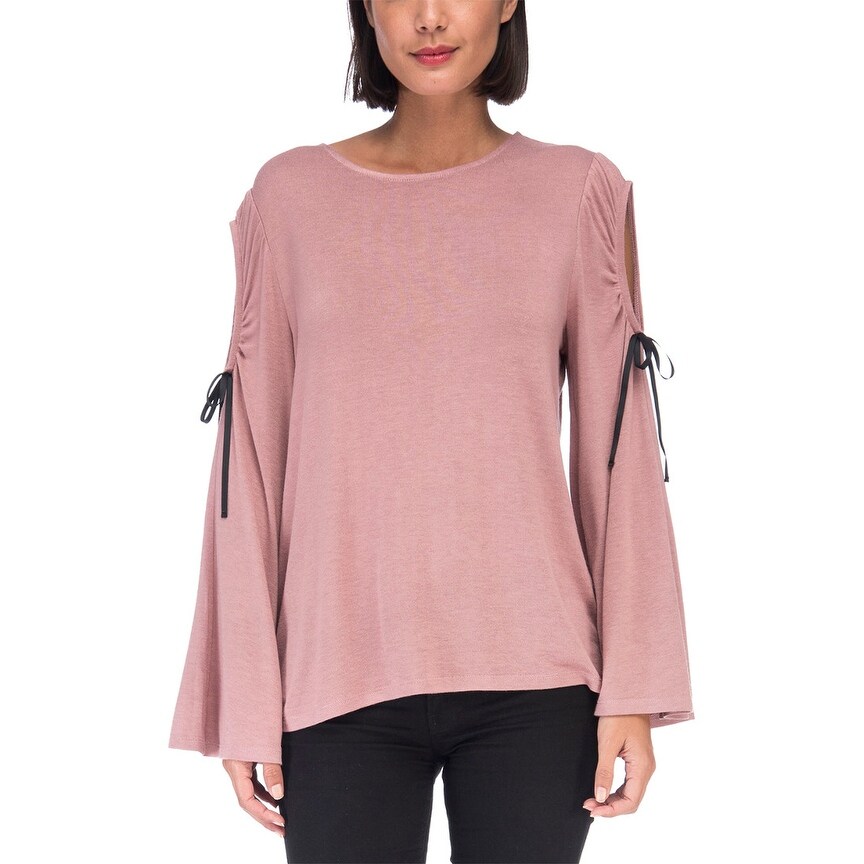 bobeau cold shoulder top