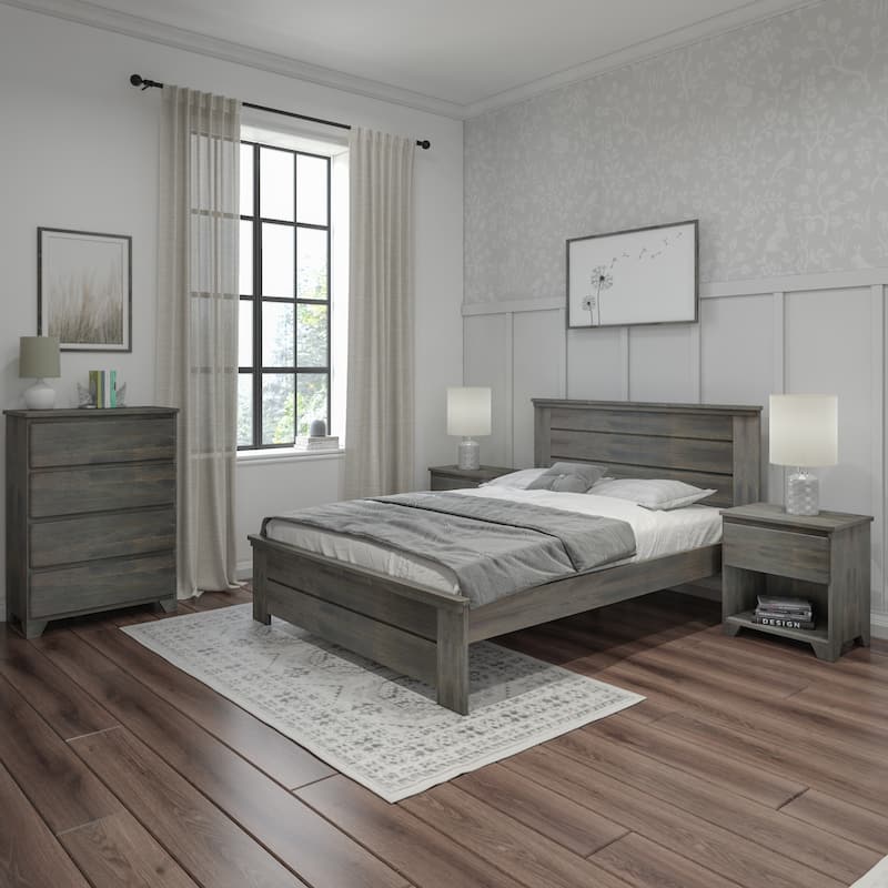 Max and Lily Farmhouse Queen Panel Bed