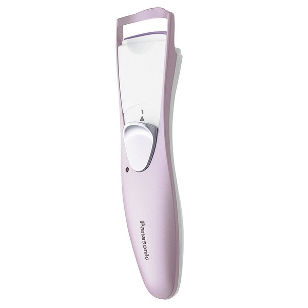 Panasonic Eh2331p Heated Eyelash Curler With Non-Stick Silicone Pads, Battery-Operated